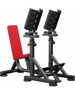 Atlantis Straight dumbbell bench with pivots