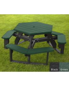 DOG ON IT HDPE Hexagon Table