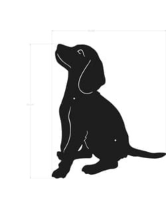 DOG ON IT Silhouette - Beagle