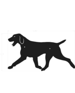 DOG ON IT  Silhouette - Blue Tick Hound