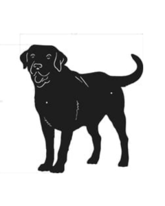 DOG ON IT Silhouette - Labrador