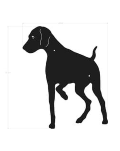DOG ON IT Silhouette - Pointer