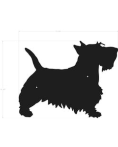 DOG ON IT Silhouette - Scottie