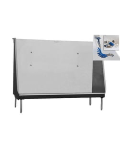DOG ON IT Walk-In Pet Wash Station w/ Plumbing Kit and Floor Grate