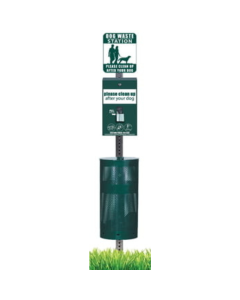 DOG ON IT  Complete Dog Waste Station - Single Pull