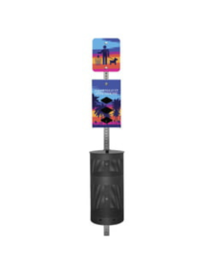 DOG ON IT Deluxe Pet Waste Station: Palms